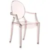Image de KARTELL chaise LOUIS GHOST (Orange - Polycarbonate 2.0 recyclé)