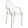 Image de KARTELL chaise LOUIS GHOST (Vert - Polycarbonate 2.0 recyclé)