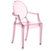 Image de KARTELL chaise pour enfants LOU LOU GHOST (Rose - Polycarbonate transparent)