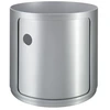 Image de KARTELL table de chevet COMPONIBILI à un élément (Pas de couverture) (Silver H 38,50 cm - 4955 - ABS)