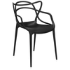 Image de KARTELL set de 2 chaises MASTERS (Noir - Technopolymère thermoplastique recyclé soft touch)