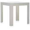 Image de KARTELL table basse JOLLY (Blanc brillant - Polycarbonate coloré dans la masse)