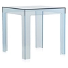 Image de KARTELL table basse JOLLY (Bleu ciel - Polycarbonate transparent)