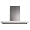 Image de FALMEC hotte Îlot LUMINA NRS (90 cm / Lunette blanche - Acier Inox / Verre)