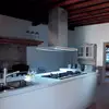 Image de Falmec Lumina Nrs Îlot Noir, Acier Inoxydable 800 M³/h