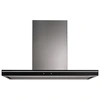 Image de FALMEC hotte Îlot LUMINA NRS (90 cm / Lunette noire - Acier Inox / Verre)