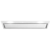 Image de FALMEC hotte encastrable placard GRUPPO INCASSO MURANO (Blanc, 50 cm - verre trempé extra clair)