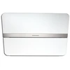 Image de FALMEC hotte murale FLIPPER (Blanc satiné 85 cm - acier et verre)