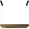 Image de FALMEC hotte à suspension LIGHT BRONZE (120 cm - Aluminium anodisé bronze, acier peint en noir et verre fumé)