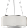 Image de FALMEC hotte de suspension SOFFIO CIRCLE.TECH (Blanc satiné - Verre de Murano)