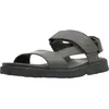 Image de Sandale - nu-pieds GEOX 135281 - Marron - Homme - Boucle de serrage - Cuir - Compensé