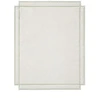 Image de MAGIS tapis VOLENTIERI CORNICE 200 x 300 cm (Blanc glace - 97% lin et 3% viscose)