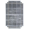 Image de MAGIS tapis VOLENTIERI FINESTRA 170 x 270 cm (Gris clair - 75% viscose et 25% lin)