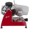 Image de Berkel red line 250 trancheuse electrique rouge, argent acier inoxydable