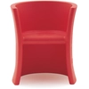 Image de MAGIS chaise ou cheval à bascule pour enfants TRIOLI (Rouge - Polyéthylène)