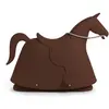 Image de MAGIS cheval à bascule pour enfants ROCKY (Marron - Polyéthylène)