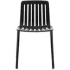 Image de MAGIS set de 2 chaises sans accoundoirs PLATO (Noir - Aluminium verni)