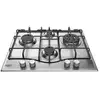 Image de Hotpoint pcn 641 t/ix/ha plaque acier inoxydable intégré (placement) gaz 4 zone(s) PCN 641 T/IX/HA