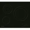 Image de Table de cuisson vitrocéramique INDESIT RI360C - 3 zones - 5700 W - Revêtement verre - Noir