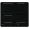 Image de Table de cuisson induction - 4 foyers - l60 cm - hq5660sne - 7200 w - revetement verre noir