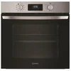 Image de Four Encastrable Multifonction Pyrolyse Inox 595x595x570 Mm Indesit