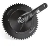 Image de Pédalier alu pour vélo sur route Miche Pisterd 2.0 Evo Max 144 BCD 165 mm - noir - 49T