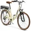 Image de Nilox J5 Pro E-Bike Citybike 26 250W 36V 10Ah Autonomia 65 km Cambio Shimano 6V Sospensione Anteriore NXEBJ5PROWH Bianca