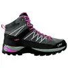 Image de Chaussures de marche CMP Rigel Mid Waterproof gris fuchsia femme - 37