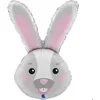 Image de Ballon Aluminium 79 cm - Tete de lapin