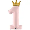 Image de Ballon Aluminium 117 cm - Mon premier anniversaire - Princesse