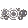 Image de ARTI E MESTIERI horloge murale FUSO MECCANO (Boue et aluminium - Métal verni)