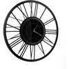 Image de ARTI E MESTIERI horloge murale BIG LUX (Noir - Métal verni)