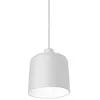 Image de LUCEPLAN lampe à suspension ZILE SMALL (Blanc Opaque - Acier et PLA)