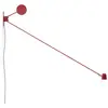 Image de LUCEPLAN lampe murale applique COUNTERBALANCE D73N (Rouge - Aluminium)