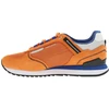 Image de Colmar - Baskets Running Orange En Cuir Avec Un Talon Plat Et Des Lacets - Orange 42
