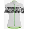Image de Maillot Santini Tono Profilo manche courte blanc noir vert femme - Coupe Slim - XL