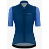 Image de Maillot Santini Redux Stamina manche courte bleu marine bleu clair femme - Coupe Sleek - XXL