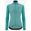 Image de Maillot Santini Colore Puro manche longue bleu clair femme - Coupe Slim - XXS