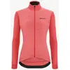 Image de Maillot Santini Colore Puro manche longue rose femme - Coupe Slim - XXS