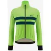 Image de Veste Santini Colore Hall Coupe Classic vert fluo turquoise - S