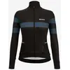 Image de Maillot Santini Coral Bengal manche longue noir turquoise femme - Coupe Slim - XXL