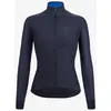Image de Maillot Santini Colore Puro manche longue bleu marine femme - Coupe Slim - L