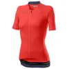 Image de Maillot Castelli Anima 3 manche courte rose bleu foncé femme - S