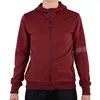 Image de Sweatshirt Femme Sportful GIARA W Hoodie - Rouge - Manches longues - Col capuche