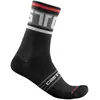 Image de Chaussettes Castelli Prologo 15 noir blanc rouge - S-M