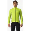 Image de Veste fine coupe-vent Castelli Squadra Stretch jaune fluo gris - M