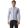 Image de Veste fine coupe-vent Castelli Squadra Stretch gris argenté gris foncé - M