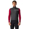 Image de Gilet coupe-vent Castelli Squadra Stretch noir gris foncé - S