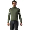 Image de Maillot Castelli Fondo 2 manche longue vert foncé argent réfléchissant - S