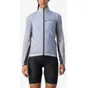 Image de Veste fine coupe-vent Castelli Squadra Stretch argenté gris foncé femme - XS